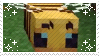 Minecraft bee stamp